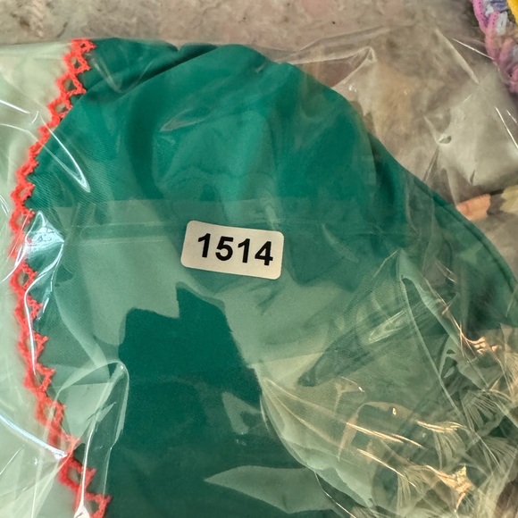 Hobie Bikini Top Green With Colorful Trim - Picture 7 of 7